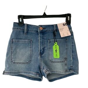 SO Juniors High Rise Shortie Jean Shorts Kohl's NWT 5/27